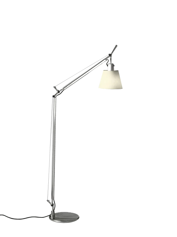 Artemide Tolomeo Basculante Reading Staande lamp - perkament