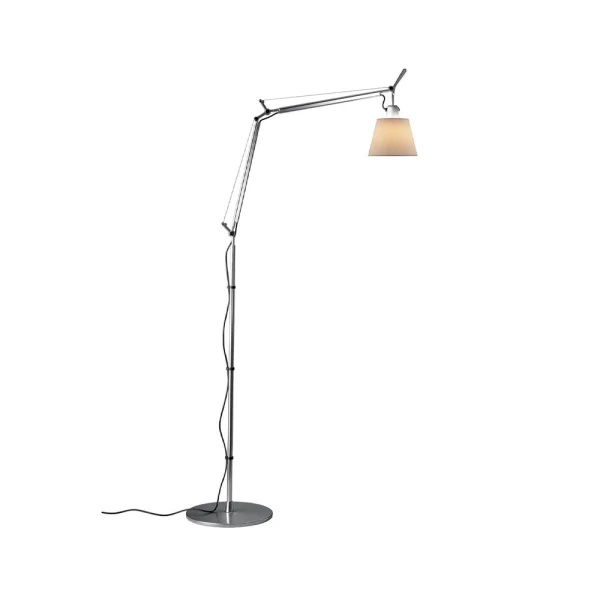 Artemide Tolomeo Basculante vloerlamp Pargament