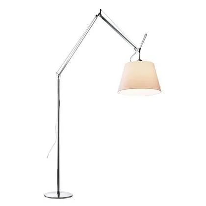 Artemide Tolomeo Mega Terra booglamp retrofit dimmer alu perkament 42