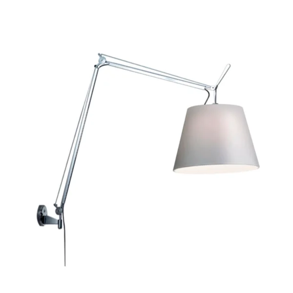 Artemide - Tolomeo Mega Wandlamp met Dimmer Ø320 Alu/Gray