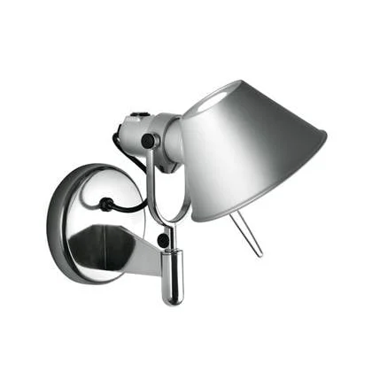 Artemide Tolomeo Micro Faretto wandlamp retrofit met schakelaar