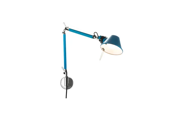 Artemide - Tolomeo Micro Parete Wandlamp Blauw