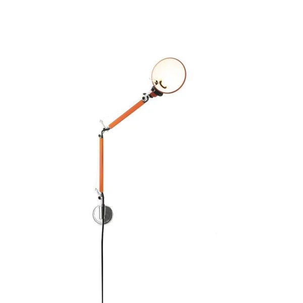 Artemide - Tolomeo Micro Parete Wandlamp Oranje