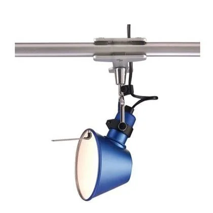 Artemide Tolomeo Micro Pinza klemlamp retrofit blauw