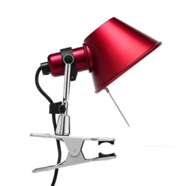 Artemide - Tolomeo Micro Pinza Wandlamp Rood