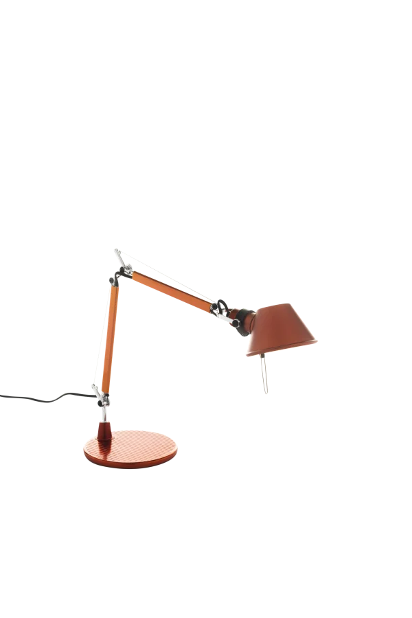 Artemide Tolomeo Micro Tavolo bureaulamp - oranje