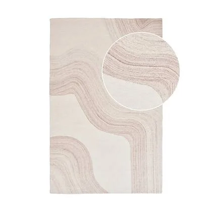 Artichok Caren Laagpolig vloerkleed - 230 x 200 cm - Beige