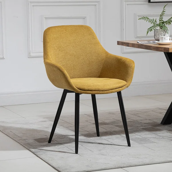 Artistiq Eetkamerstoel Matteo - geel