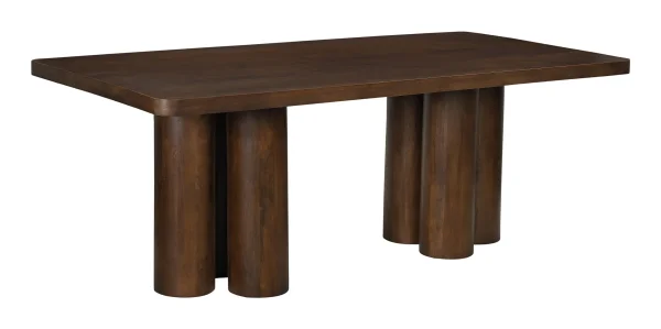 Artistiq Eettafel Leighanna Mangohout, 200 x 100cm - Bruin