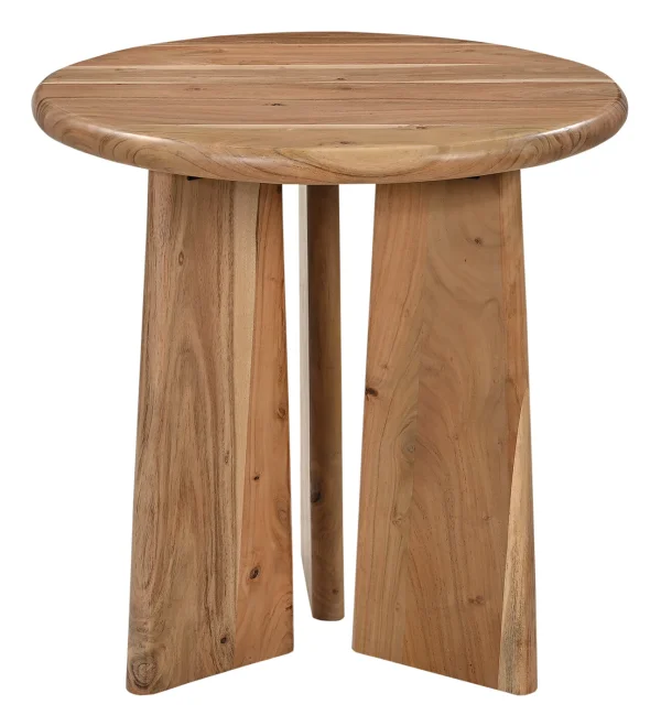 Artistiq Ronde Bijzettafel Sequia Acaciahout, 60cm - Bruin