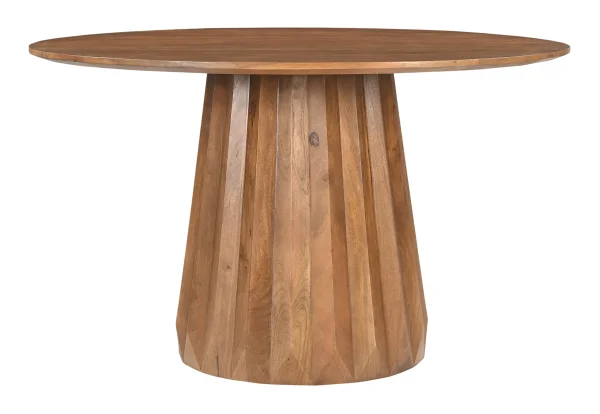 Artistiq Ronde Eettafel Aneisha Mangohout , 130cm - Bruin