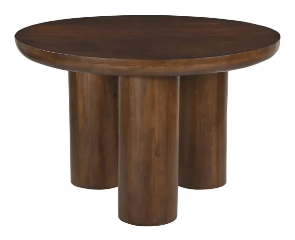 Artistiq Ronde Eettafel Leighanna Mangohout, 120cm - Bruin