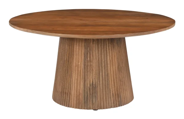 Artistiq Ronde Salontafel Dyann Mangohout, 80cm - Bruin