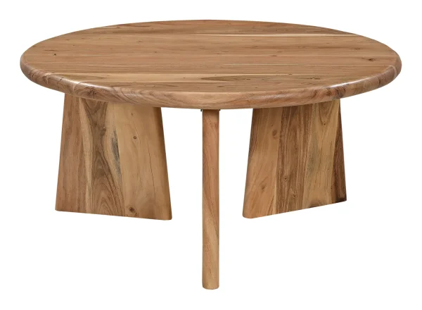 Artistiq Ronde Salontafel Sequia Acaciahout, 90cm - Bruin