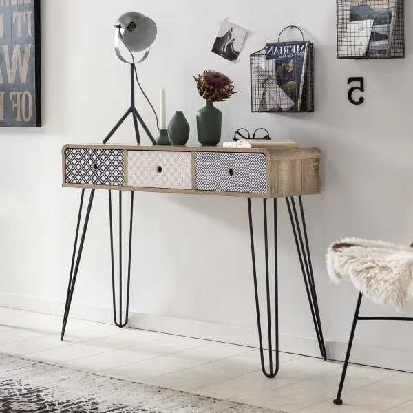 Artistiq Side-table Mailbox 99cm - Meerkleurig