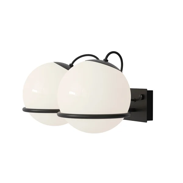 Astep - Model 238/2 Wandlamp Ø20 Black