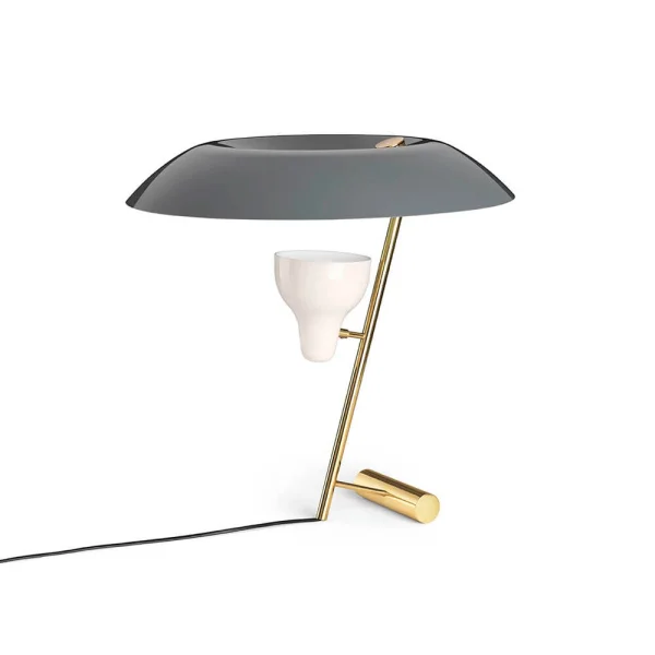 Astep - Model 548 Tafellamp Polished Brass/Grey