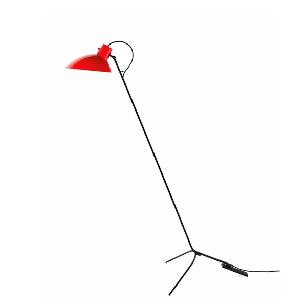 Astep - VV Cinquanta VloerLamp Black/Red