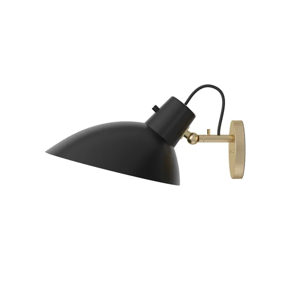 Astep - VV Cinquanta Wandlamp Brass/Black w/Switch