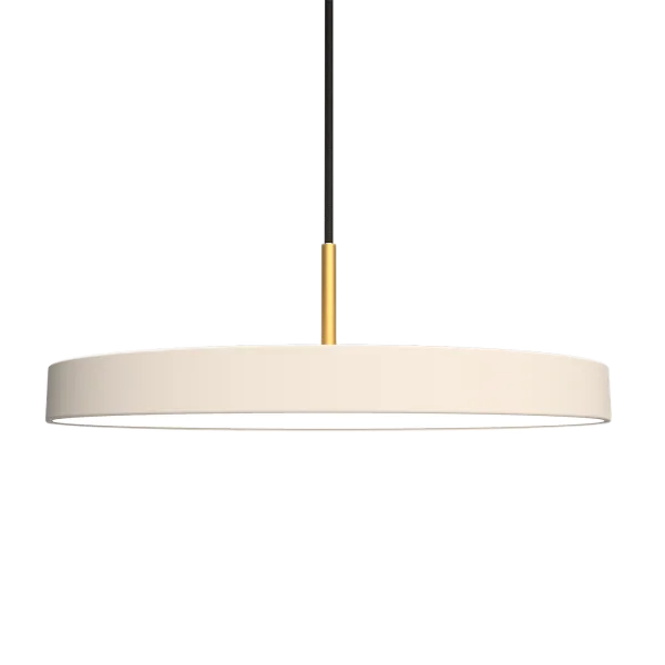 Asteria Medium hanglamp pearl white - met koordset - Ø 43 cm