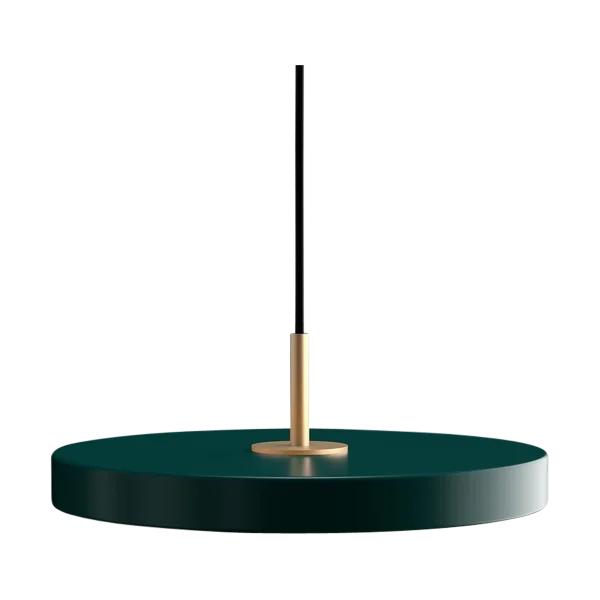 Asteria Mini hanglamp forest green - met koordset - Ø 31 cm