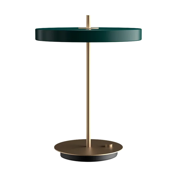 Asteria table forest green - Ø 31 x 41,5 cm