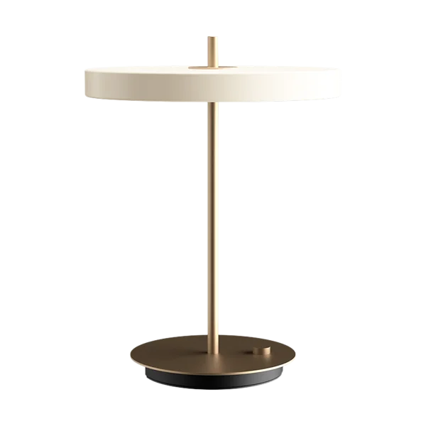 Asteria table pearl white - Ø 31 x 41,5 cm