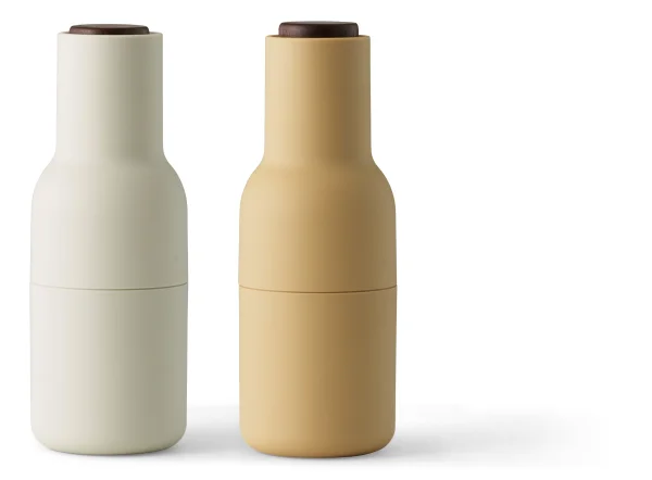 Audo Bottle Grinder Classic molenset - deksel walnoot - barley