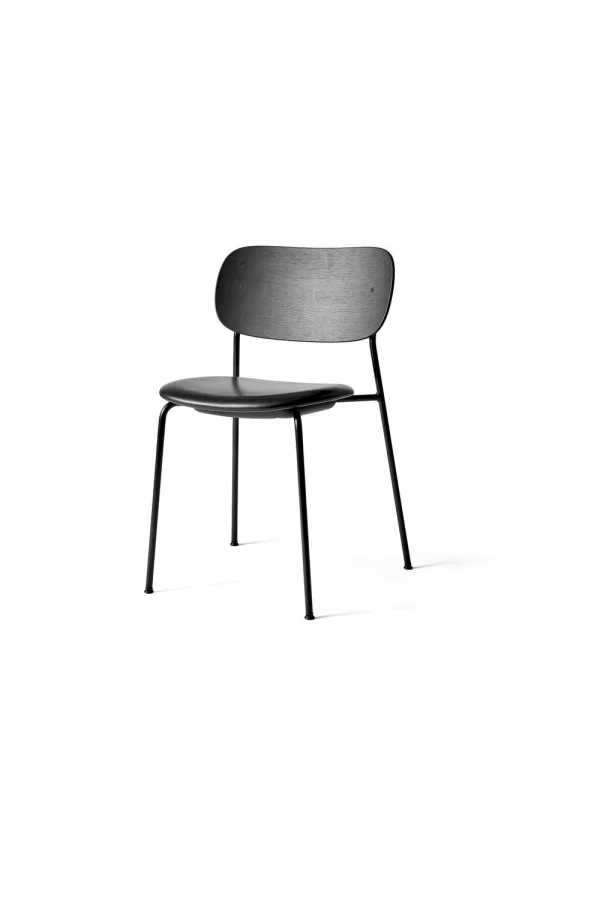 Audo Co Chair - zwart eiken - Dakar zwart