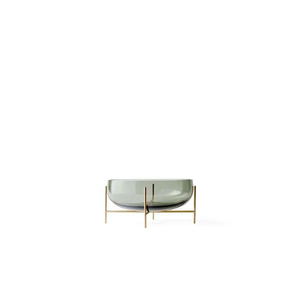 Audo Copenhagen - Echasse Kom Smoke/Brushed Brass