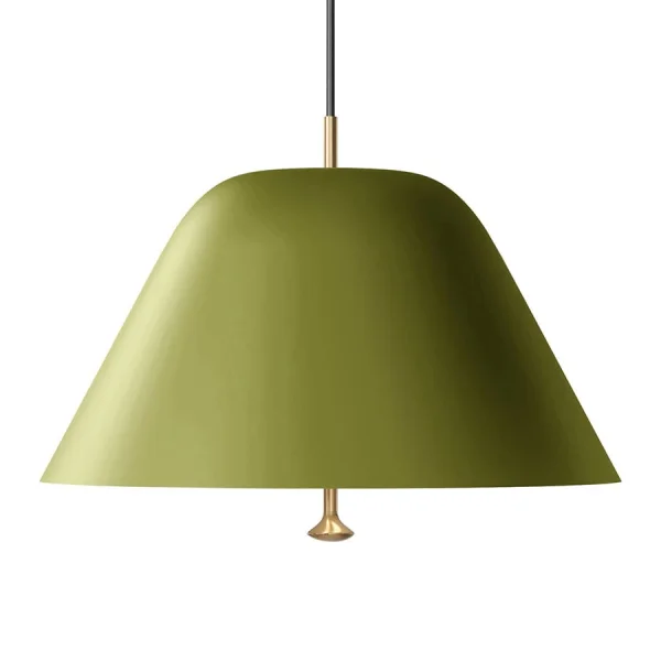 Audo Copenhagen Levitate hanglamp Ø40 cm Saliegroen-messing