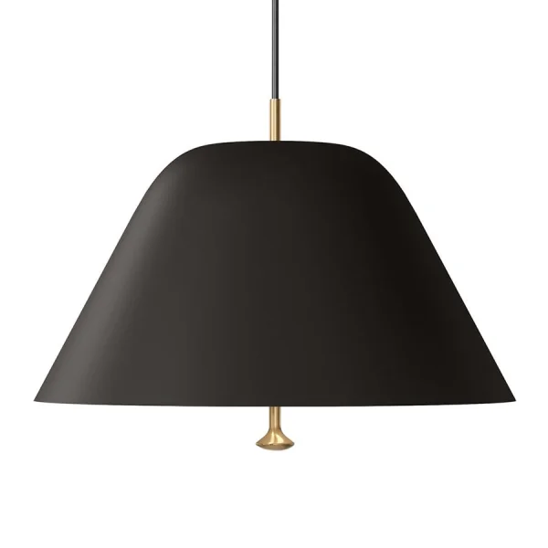 Audo Copenhagen Levitate hanglamp Ø40 cm Zwart-messing