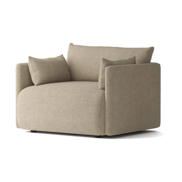 Audo Copenhagen Offset fauteuil Audo Bouclé 02 Beige