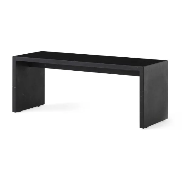 Audo Copenhagen Plinth Bridge sideboard Nero Marquina