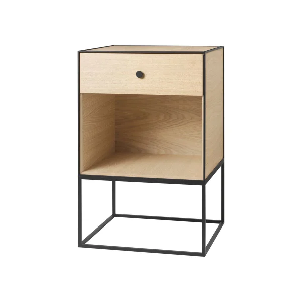 Audo Frame Sideboard - eiken - met een lade - 49 x 42 cm