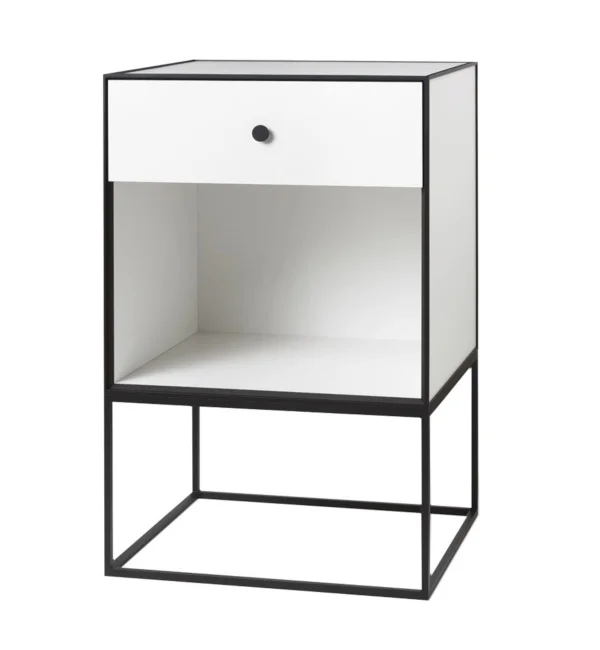 Audo Frame Sideboard - wit - met een lade - 49 x 42 cm