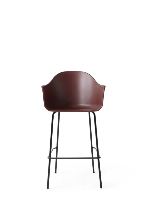 Audo Harbour Bar Chair - burned red - zonder bekleding