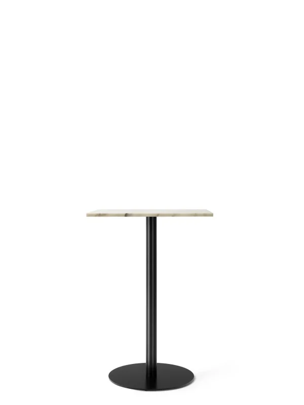 Audo Harbour Column Counter/Bar Table 60x70cm - 72,4cm - Off White Marble