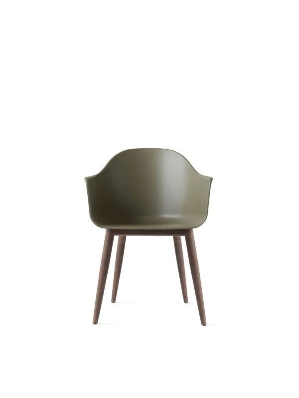 Audo Harbour Dining Chair - donker essen - olijf