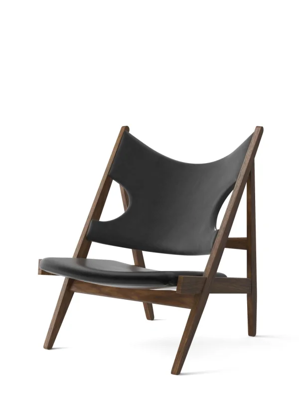 Audo Knitting Lounge Chair - notenhout/Dakar 08