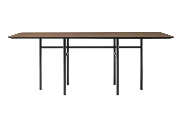 Audo Snaregade tafel - eiken, donker gebeitst - rechthoekig