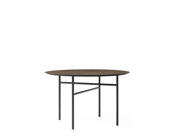 Audo Snaregade tafel - eiken, donker gebeitst - rond Ø 120 cm