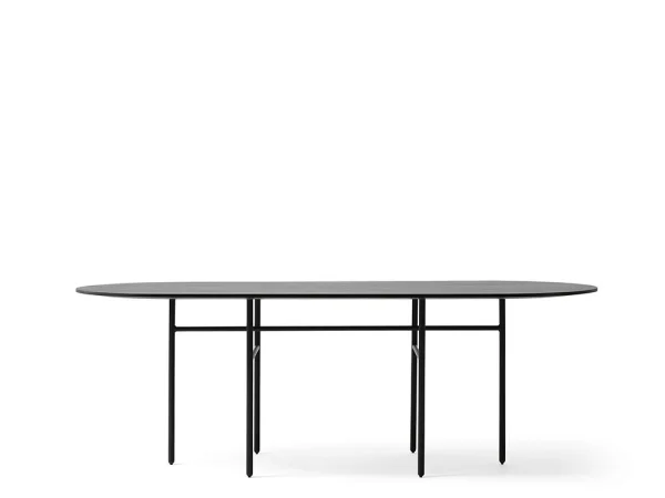 Audo Snaregade tafel - ovaal - zwart