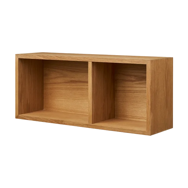 August eikenhouten wandplank naturel - 71 x 30 cm