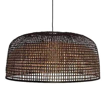 Ay illuminate Doppio Grid hanglamp Ø80 zwart