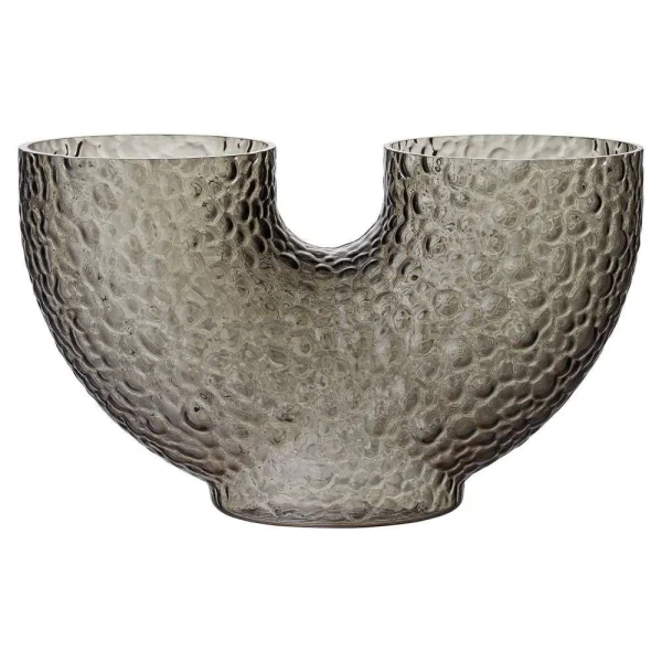 AYTM - Arura Low Glass Vaas Zwart