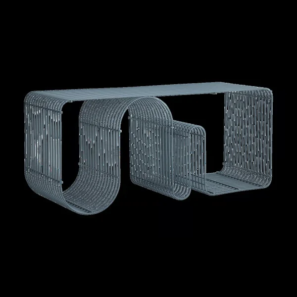 AYTM Curva zitbank 100 cm Dusty blue