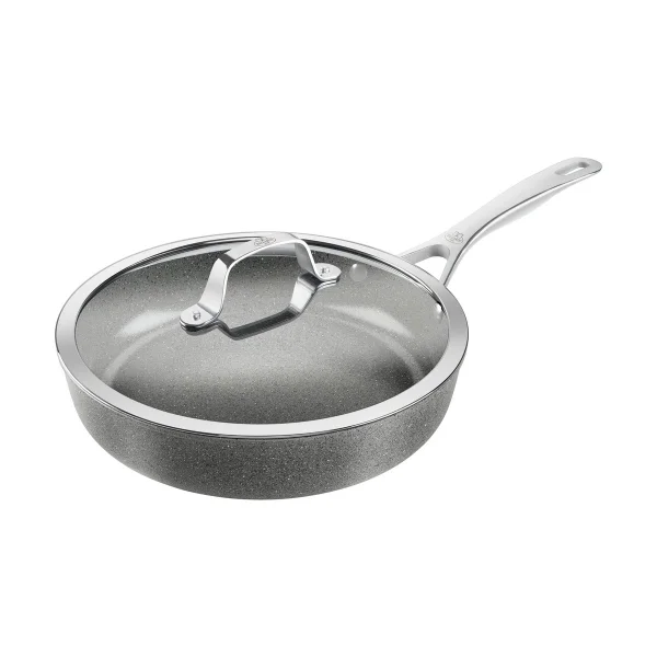 Ballarini Salina Ceramic Granit sauteerpan met glazen deksel 28 cm