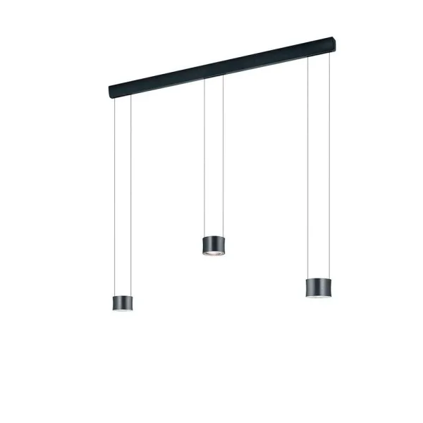 Bankamp - Impulse Trio Hanglamp Matt Anthracite