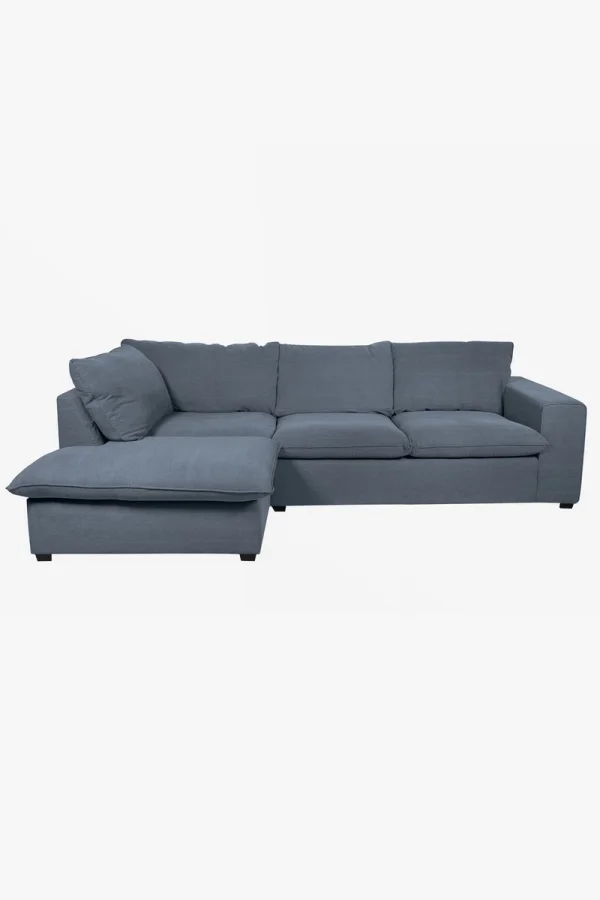 Baron bank 2.5-zits lounge links donkerblauw